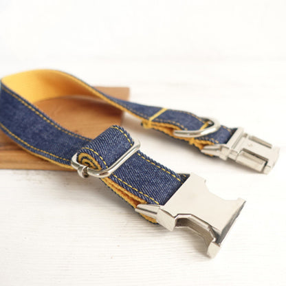 Personalized CareHaven pet collar for dogs and cats with custom name ID tag, adjustable strap and durable design.