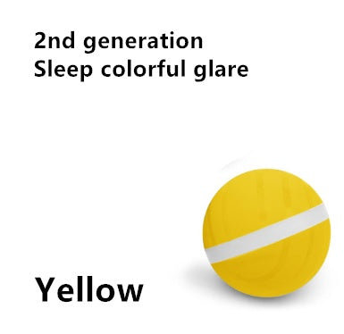 CareHaven Smart Pet Ball interactive USB-charging toy for dogs and cats, featuring colorful design and playful motion.