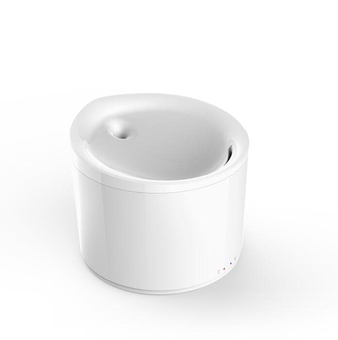 CareHaven Smart Cat Water Fountain 2.5L with app control, featuring a sleek design and flowing water for pets.