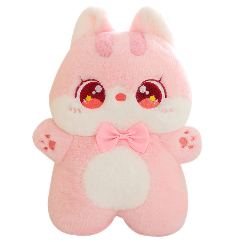 CareHaven plush cat pillow toy showing a soft, cuddly feline-shaped comfort toy for cats, perfect for play and relaxation.