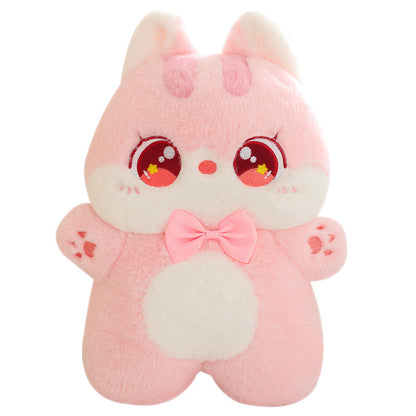 CareHaven plush cat pillow toy showing a soft, cuddly feline-shaped comfort toy for cats, perfect for play and relaxation.
