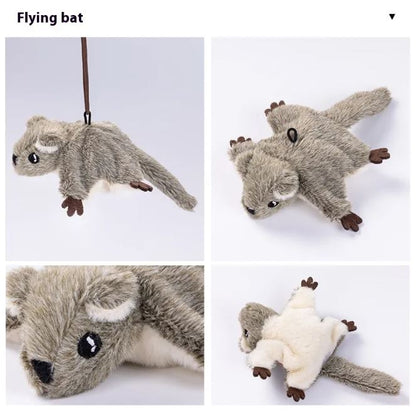 Interactive feather cat toy with flapping bird design, perfect for entertaining cats and encouraging play.