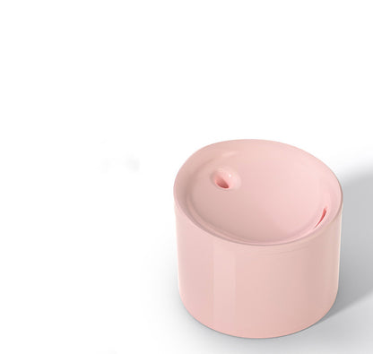 CareHaven Smart Cat Water Fountain 2.5L with digital display and app control, showing flowing water in a modern pet accessory.