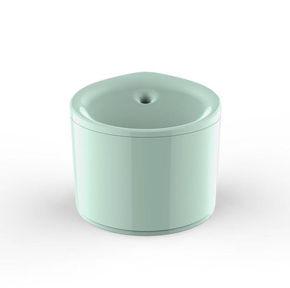 CareHaven smart cat water fountain with a 2.5L capacity, featuring a sleek design and visible water flow for pets.