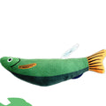 Cat Toy Fish Simulation Mint Self-Entertainment Boredom Relief Chew-Resistant Teasing Cat Stick Kitten Pet Supplies