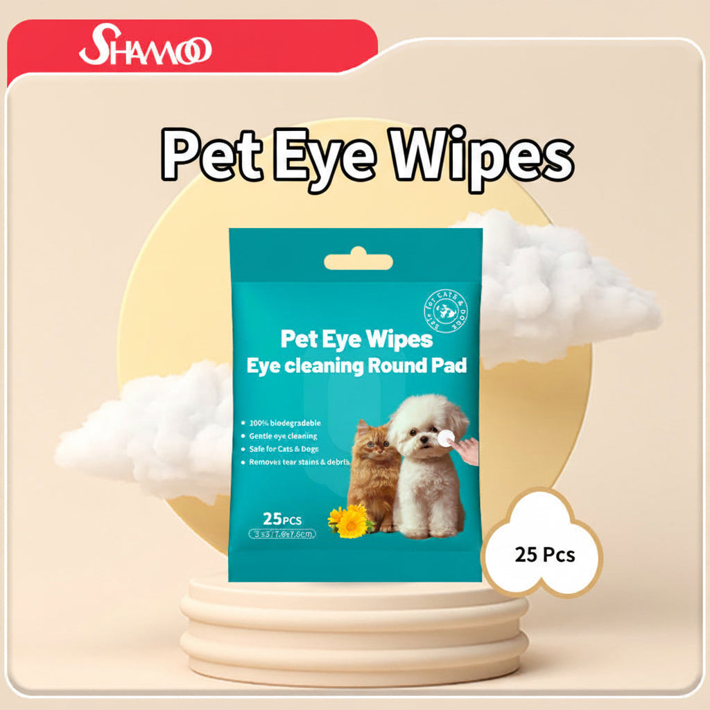 Foreign Trade Cross-Border Pet Tear Stain Wipes Pet Supplies Tear Stain Removal Cleaning Wet Wipes Cat Eye Tear Stain Removal