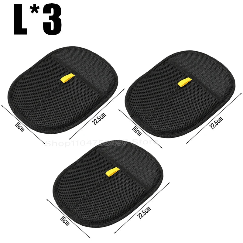 L-3pcs Color Electrostatic Pet Hair Removal Mitt – Reusable Grooming Glove