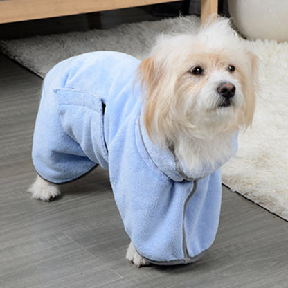 CareHaven microfiber pet bath towel featuring quick-dry fabric for dogs and cats, shown in soft, absorbent material.