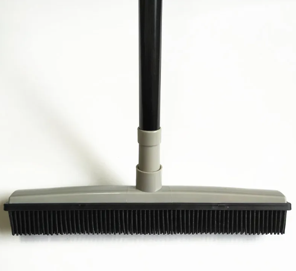 Pet Hair Removal Broom Mop from Petcartsupply.store with a durable handle and specialized bristles for effective pet hair cleaning.