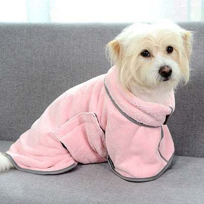 CareHaven microfiber pet bath towel for dogs and cats, quick-drying, soft, and absorbent for easy post-bath drying.